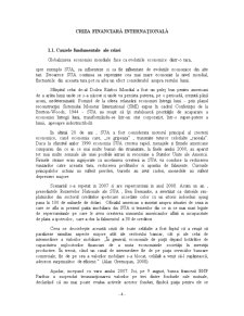 Criza Economica Mondiala si Efectele asupra Romaniei - Pagina 4