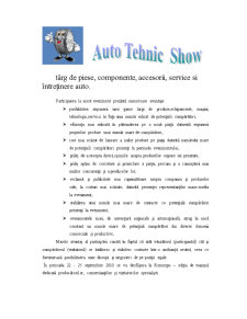 Auto Tehnic Show - Pro Invest - Pagina 1