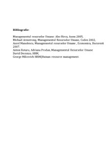 Managementul Resurselor Umane - Pagina 2
