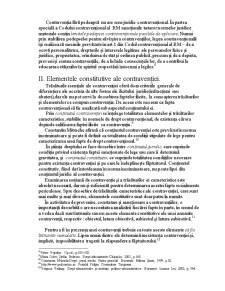 Elementele Constitutive ale Contravenției - Pagina 5