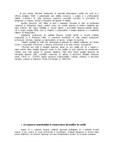 Misiune de Audit de Bază Asupra Situațiilor Financiare Anuale ale SC Silvana SA Targu Mures Aferente Exercițiului Financiar 2008 - Pagina 3