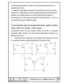 Analiza și modelarea tranzistoarelor bipolare și circuitelor în baza lor - Pagina 3