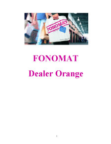 Fonomat - Dealer Orange - Pagina 1