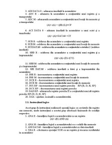 Studiul Instrucțiunilor Microprocesorului I8080 - Pagina 2