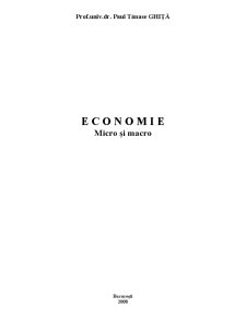 Micro și Macroeconomie - Pagina 1