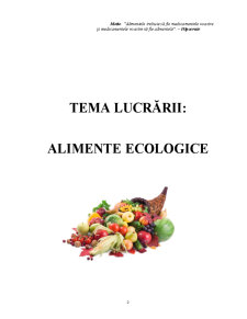 Alimente Ecologice - Pagina 2