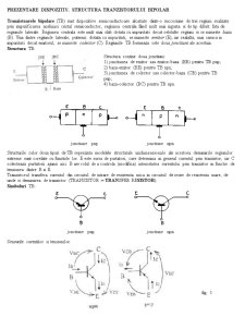 Tranzistorul Bipolar - Pagina 2
