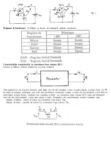 Tranzistorul Bipolar - Pagina 4