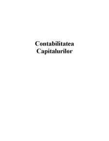 Contabilitatea Capitalurilor - Pagina 1
