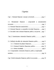 Sistemul financiar public și impactul său în economie în România - Pagina 2