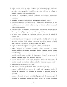 Organizarea și Funcționarea Primăriei Comunei Tomești - Pagina 5