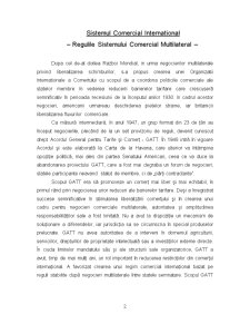Regulile Sistemului Multilateral de Comercializare - Pagina 2