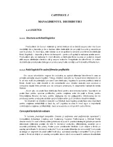 Managementul Distribuției - Pagina 1