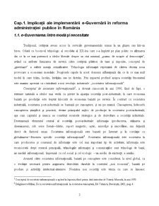Bariere în Implementarea e-Guvernării în România - Pagina 3