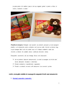 Studiu Aplicativ - Compania Kraft Foods - Pagina 5