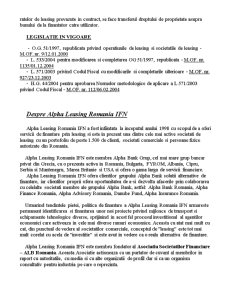 Organizarea și Exercitarea Controlului Financiar - Alpha Leasing România - Pagina 4
