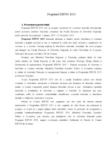 Programul ESPON 2013 - Pagina 3
