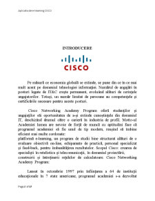 Sisteme Intrare-Iesire - Modelul Cisco NetAcad - Pagina 2