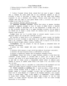 Reforma fiscală din Republica Moldova - Pagina 1