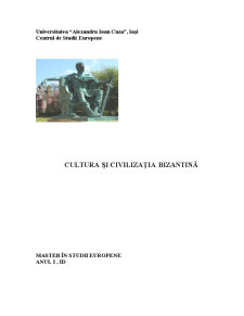 Cultura și Civilizația Bizantină - Pagina 1