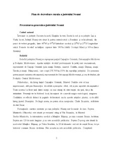 Plan de dezvoltare rurală a Județului Neamț - Pagina 3