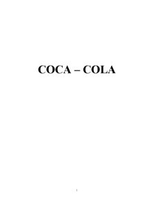Coca-Cola - Pagina 1