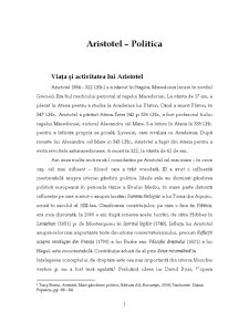 Aristotel - politică - Pagina 1