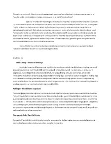 Flexibilitatea organizațională și competitivitatea unei întreprinderi de producție sau de prestări servicii - Pagina 2