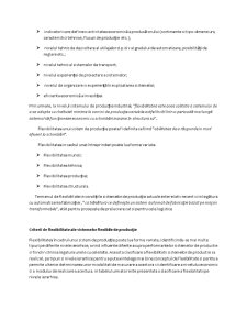 Flexibilitatea organizațională și competitivitatea unei întreprinderi de producție sau de prestări servicii - Pagina 3