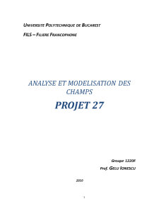 Analyse et Modelisation des Champs - Pagina 1