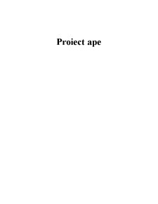 Proiect Ape - Pagina 1