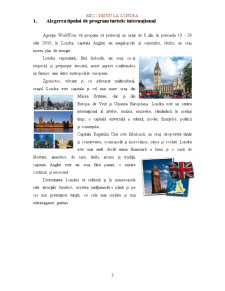 Conținutul și desfășurarea programului turistic internațional - mic-dejun la Londra - Pagina 3