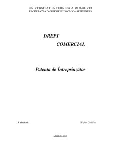 Patenta de Întreprinzător - Pagina 1