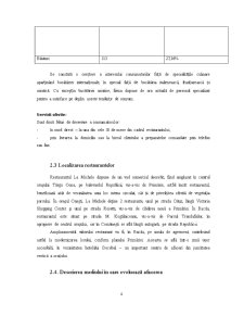 Plan de Afaceri - Restaurantul La Michele - Pagina 4