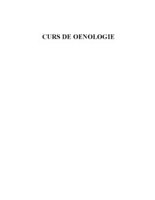 Oenologie - Pagina 1