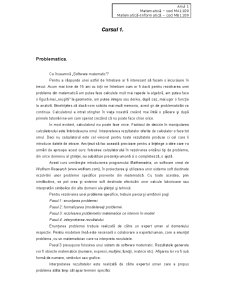 Software Matematic Curs și Laborator - Pagina 1
