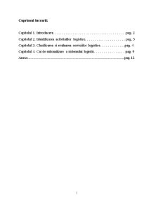 Analiza sistemului logistic la întreprinderea SC Avangard Bar SRL - Pagina 2