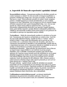 Noțiunea de spațiu virtual - avantaje și dezavantaje - Pagina 2