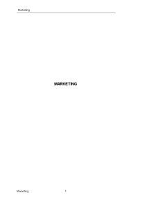 Marketing - concepție și evoluție - Pagina 1