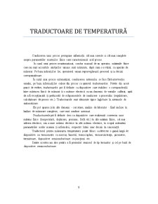 Traductoare de Temperatură - Pagina 1