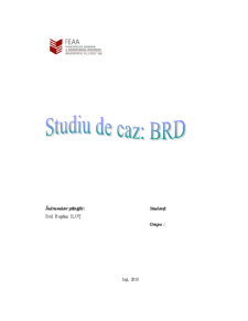 Studiu de Caz BRD - Pagina 1