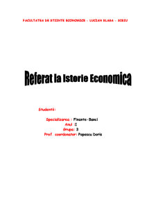 Economia României moderne 1877-1914 - Pagina 1