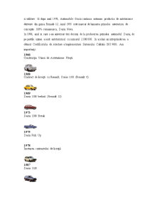 Prezentare generală a organizației SC Automobile Dacia SA - Pagina 3