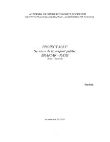 Servicii de transport public Brăila-București - Pagina 1