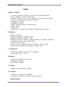 Managementul Proiectelor - SC Ergostyle SRL - Pagina 1