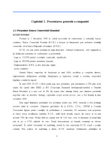 Managementul Relațiilor cu Clienții al Băncii Comerciale Române - Pagina 4