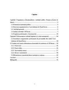 Studiu aplicativ privind eficientizarea activității la Casa Județeană de Pensii Bacău - Pagina 2