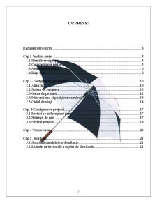 SC Prima Umbrella SA - Pagina 1