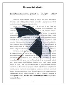 SC Prima Umbrella SA - Pagina 2
