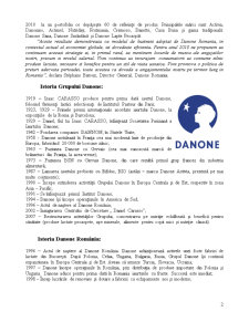 Istoricul unei Firme - Danone - Pagina 2